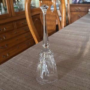 Mikasa Crystal 2000 Millennium New Year’s Celebration Bell